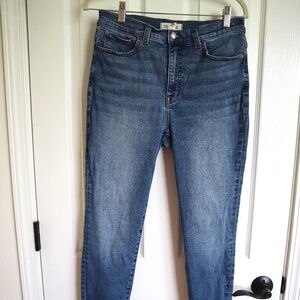 MADEWELL 10" High Rise Skinny Jeans Size 28
